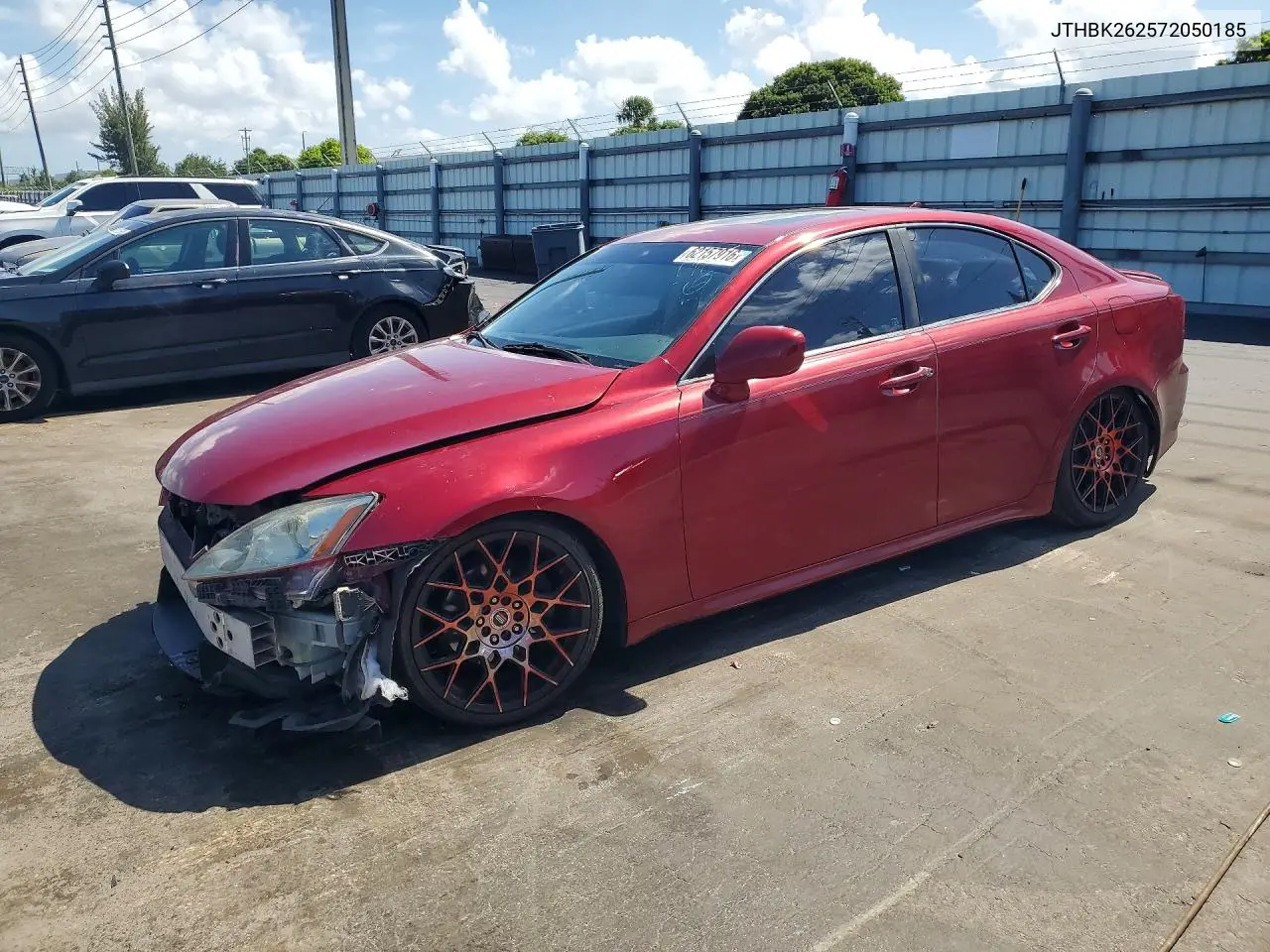 2007 Lexus Is 250 Base VIN: JTHBK262572050185 Lot: 62157916