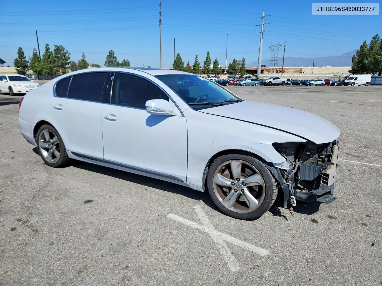 2008 Lexus Gs 350 VIN: JTHBE96S480033777 Lot: 55721196