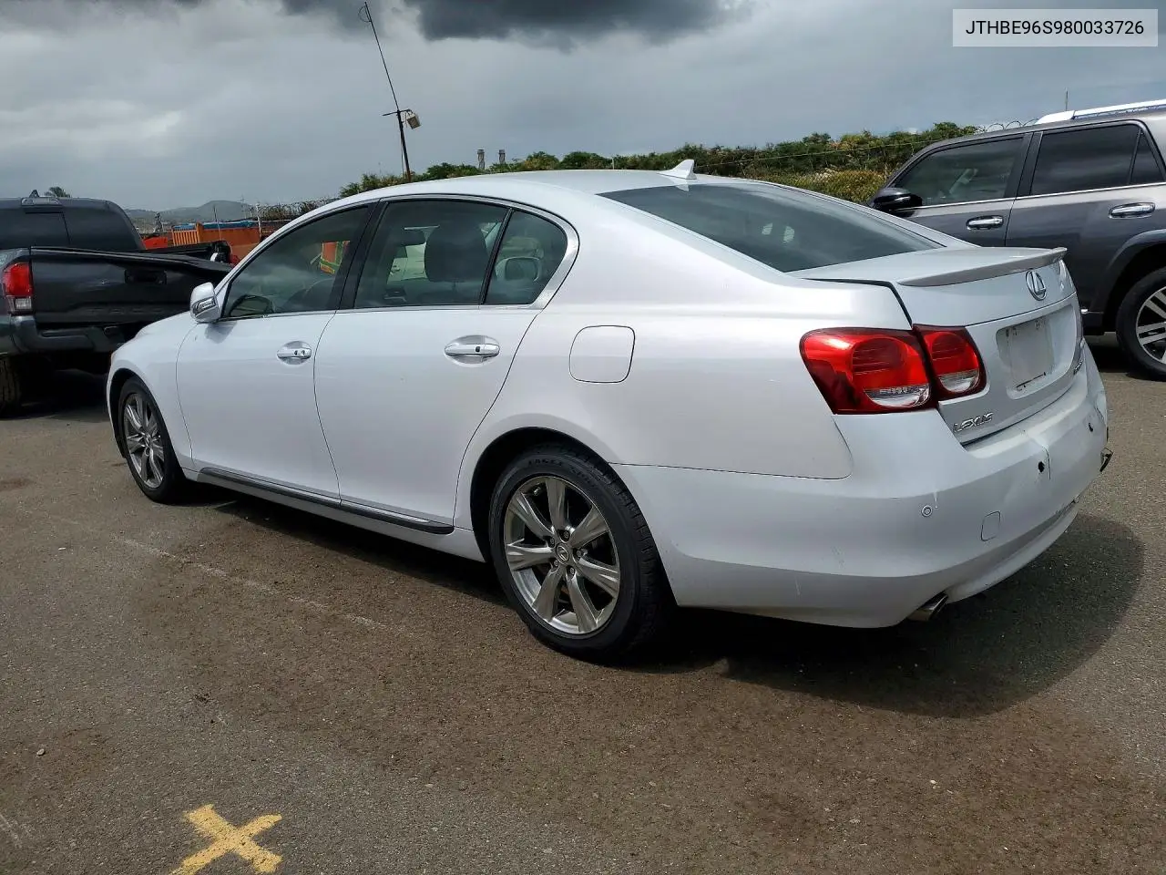 2008 Lexus Gs 350 VIN: JTHBE96S980033726 Lot: 57262396