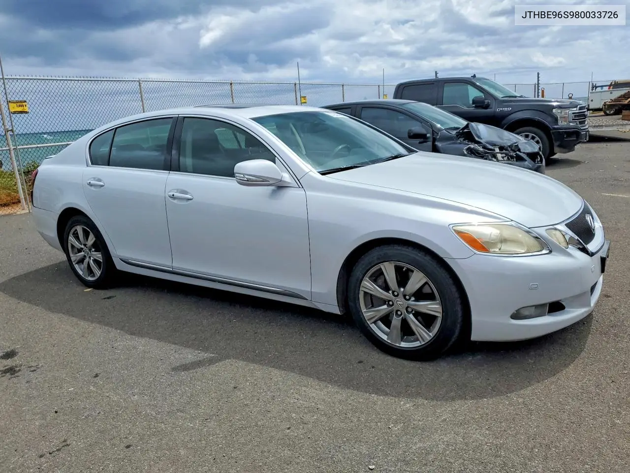 2008 Lexus Gs 350 VIN: JTHBE96S980033726 Lot: 57262396