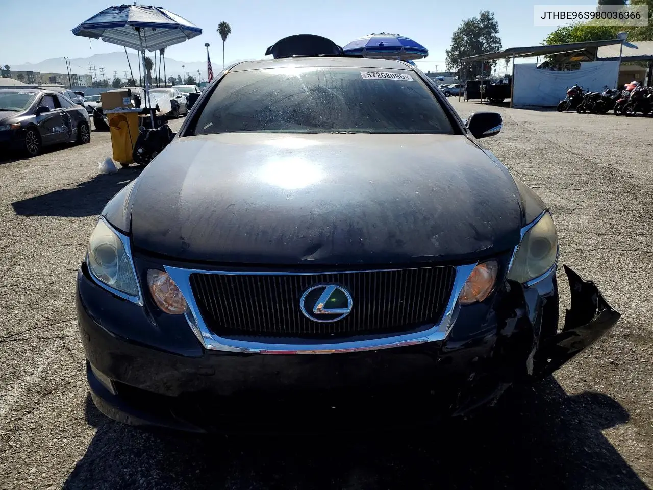 2008 Lexus Gs 350 VIN: JTHBE96S980036366 Lot: 57268096