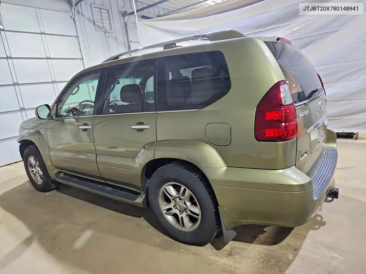 2008 Lexus Gx 470 VIN: JTJBT20X780148941 Lot: 57293816