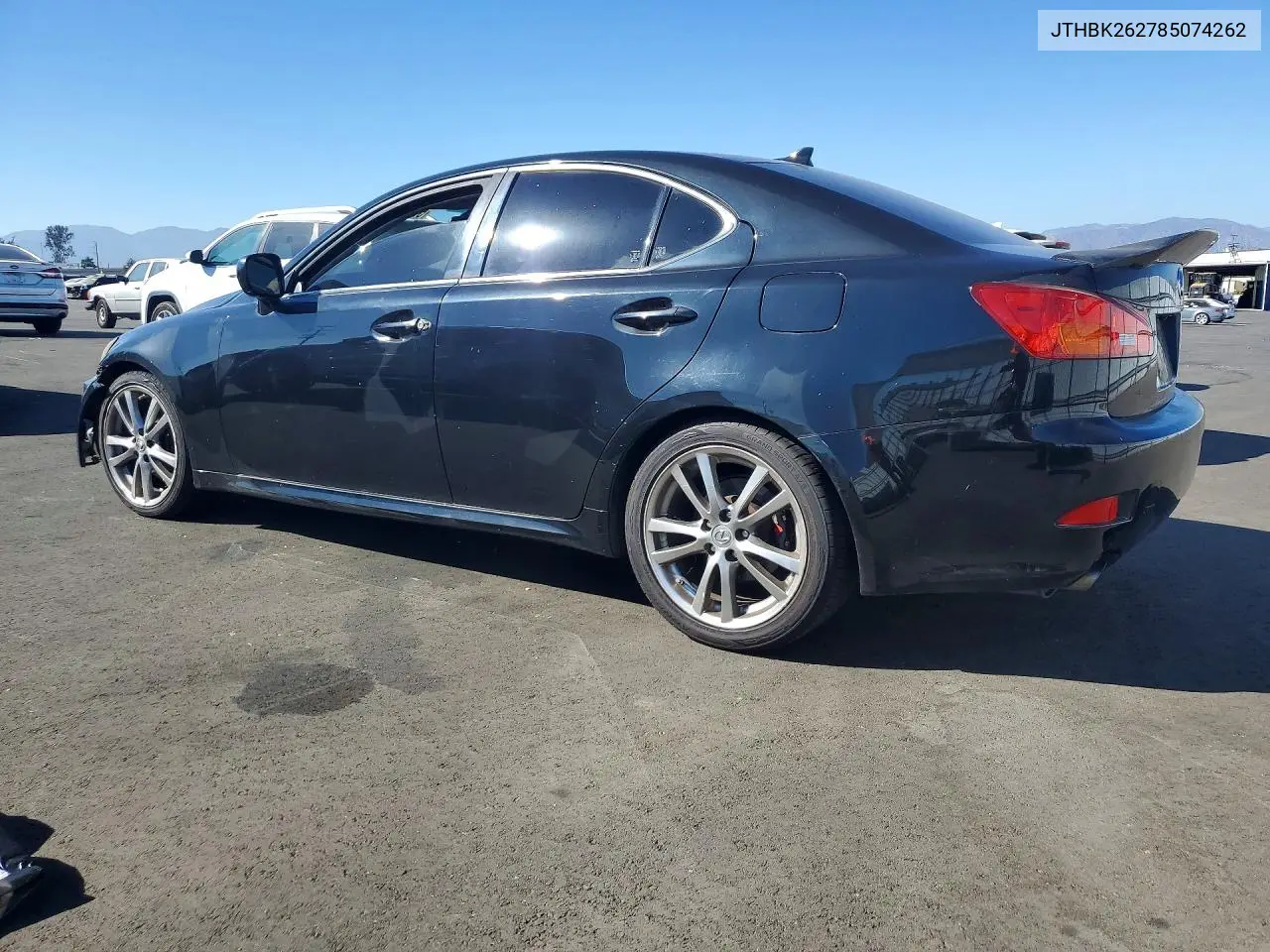 2008 Lexus Is 250 VIN: JTHBK262785074262 Lot: 57387496