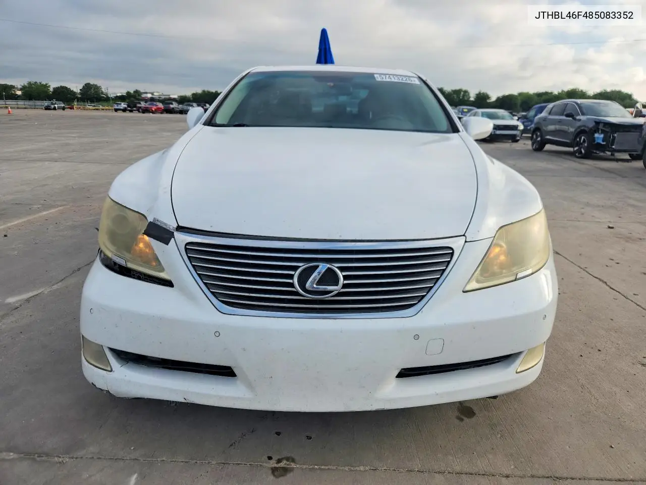 2008 Lexus Ls 460 VIN: JTHBL46F485083352 Lot: 57413226