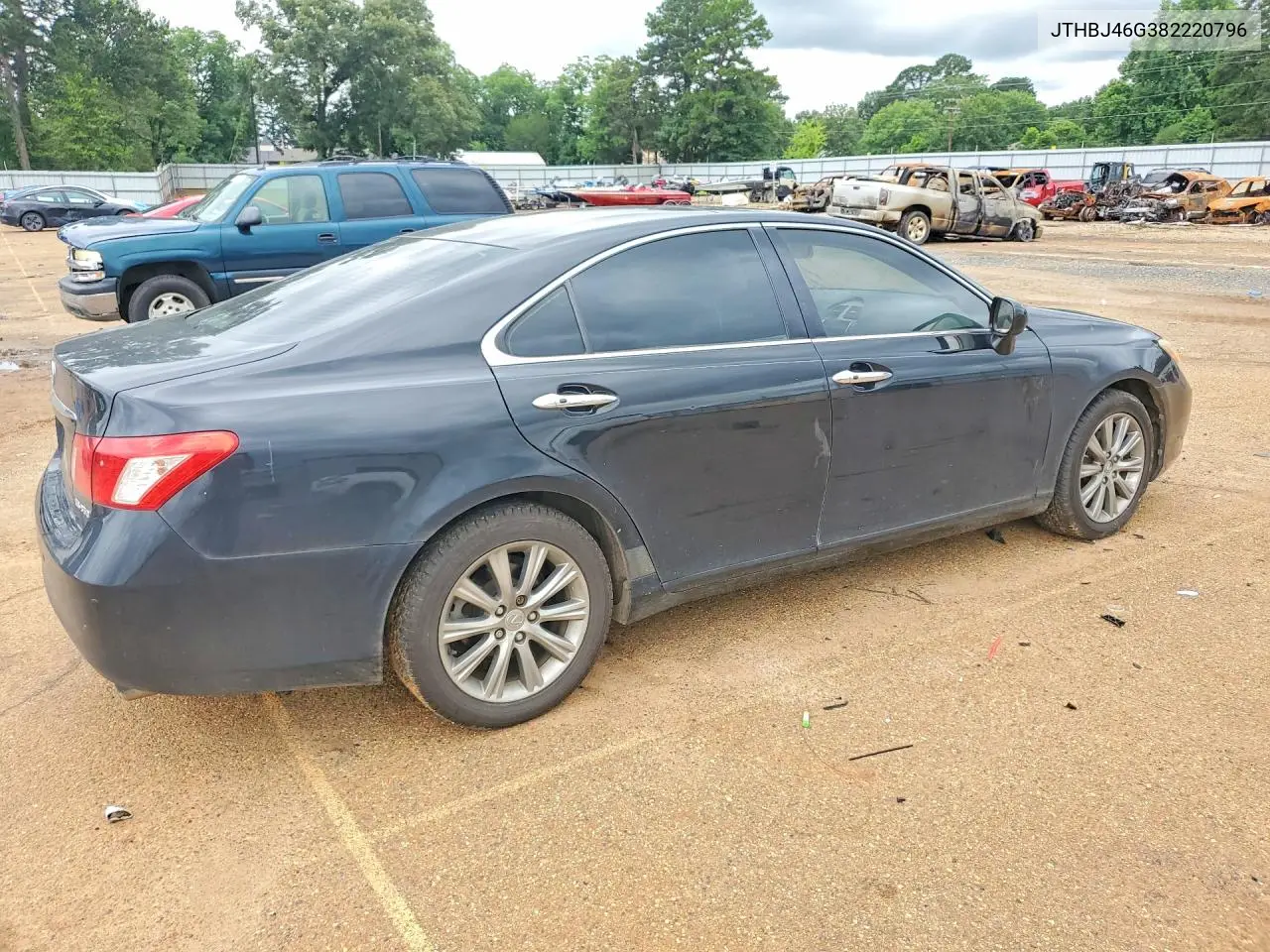 2008 Lexus Es 350 VIN: JTHBJ46G382220796 Lot: 57775956