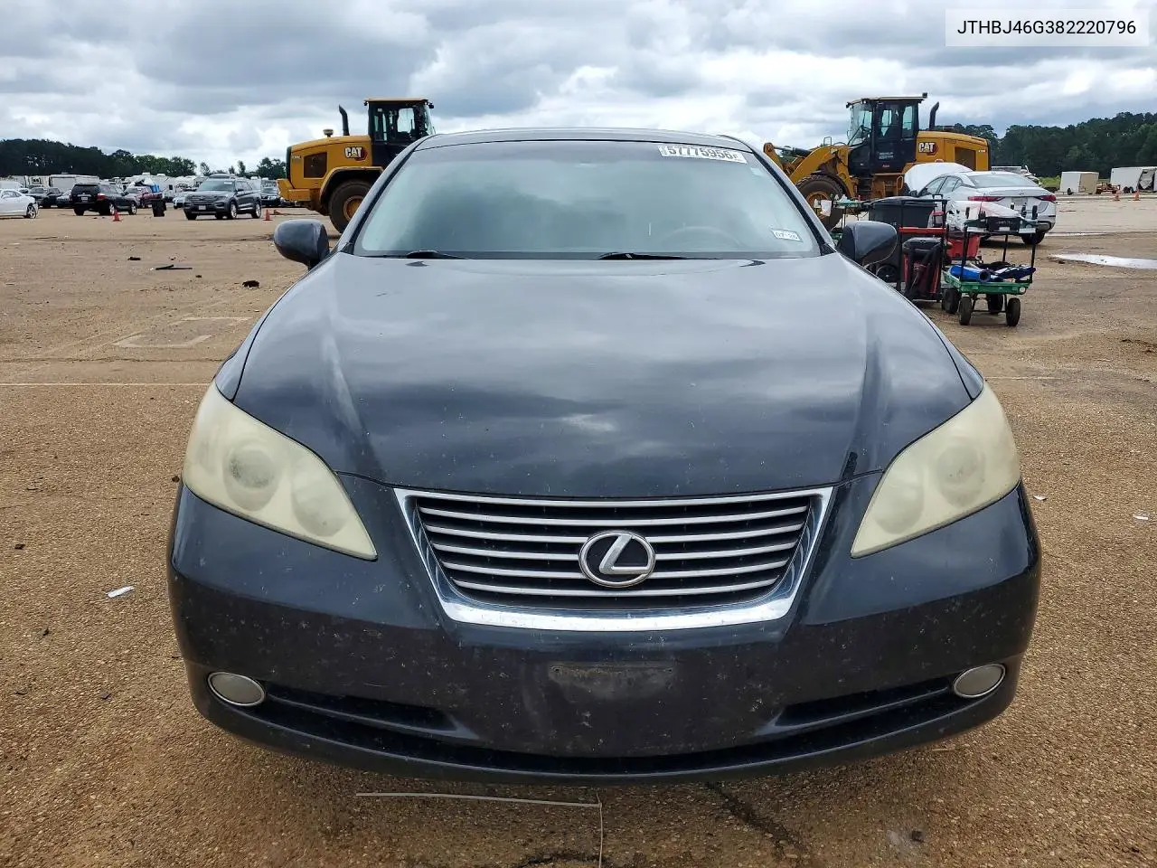 2008 Lexus Es 350 VIN: JTHBJ46G382220796 Lot: 57775956