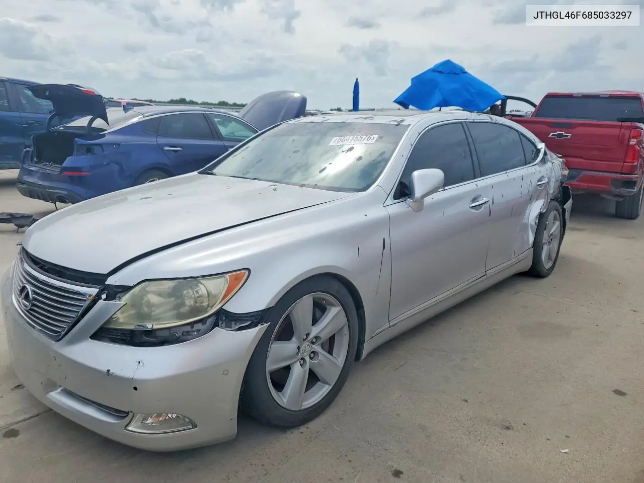 2008 Lexus Ls 460L VIN: JTHGL46F685033297 Lot: 58415576