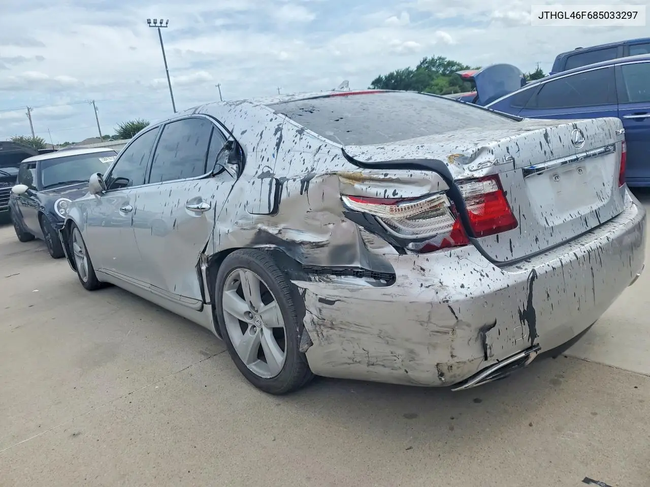 2008 Lexus Ls 460L VIN: JTHGL46F685033297 Lot: 58415576