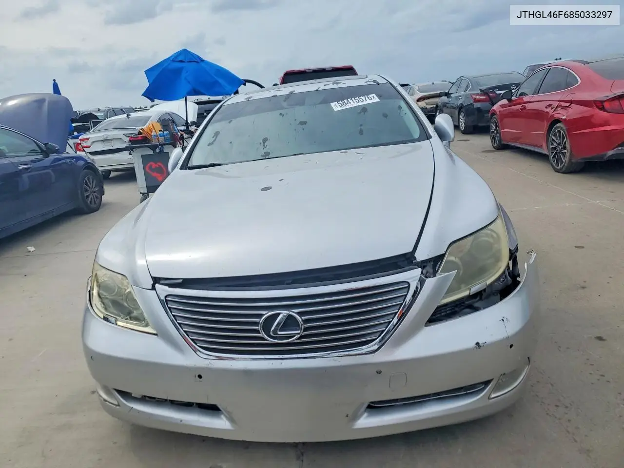 2008 Lexus Ls 460L VIN: JTHGL46F685033297 Lot: 58415576