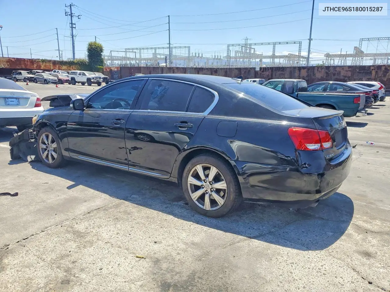 2008 Lexus Gs 350 VIN: JTHCE96S180015287 Lot: 59643846
