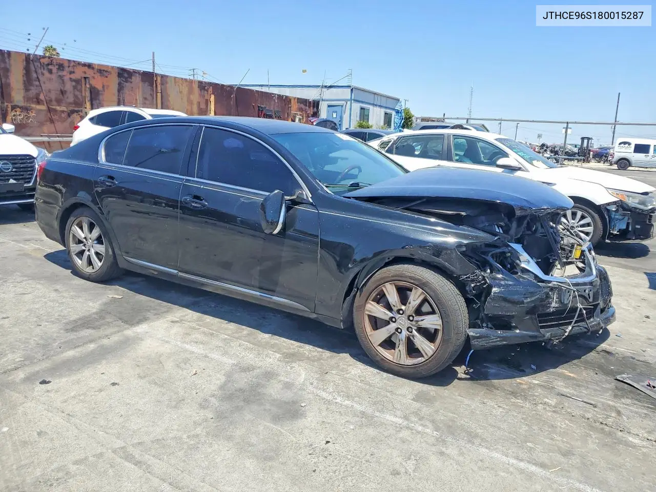 2008 Lexus Gs 350 VIN: JTHCE96S180015287 Lot: 59643846