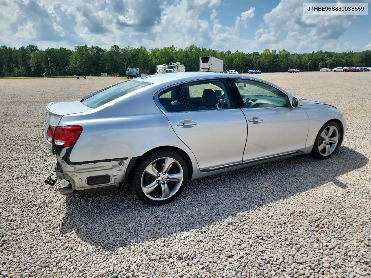 2008 Lexus Gs 350 VIN: JTHBE96S880038559 Lot: 59817966