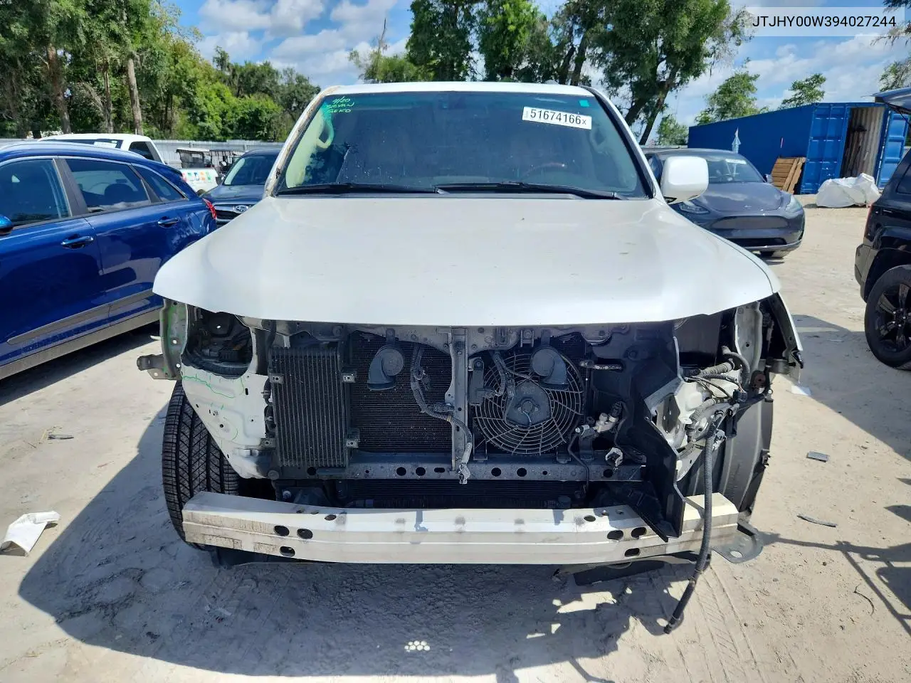 2009 Lexus Lx 570 VIN: JTJHY00W394027244 Lot: 51674166