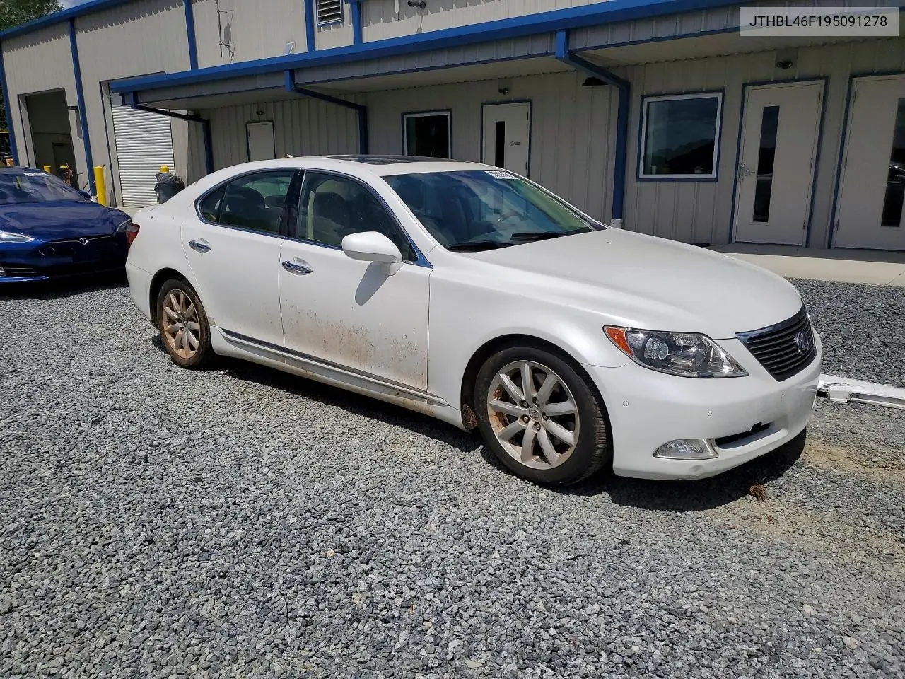 2009 Lexus Ls 460 VIN: JTHBL46F195091278 Lot: 58638836