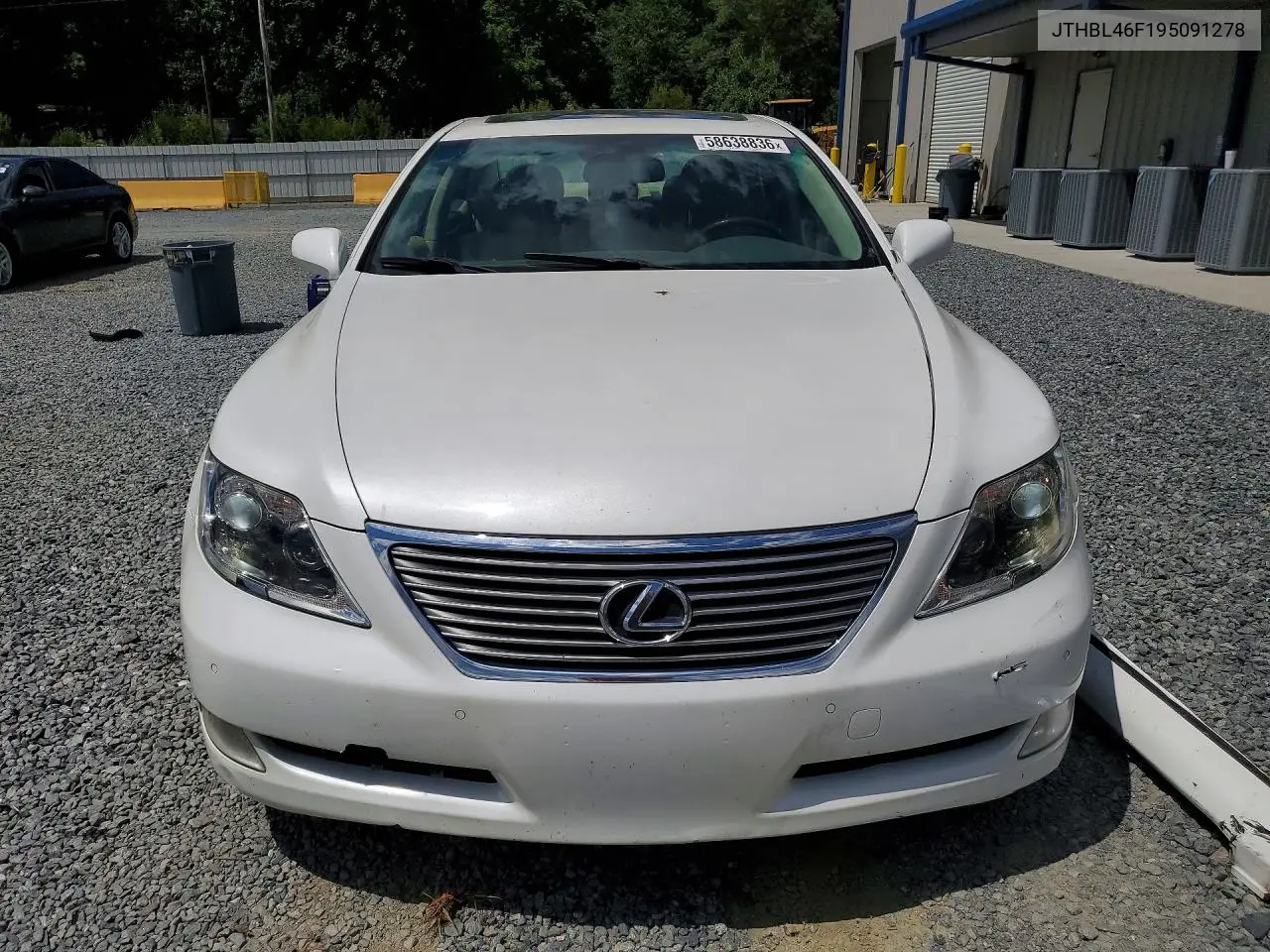 2009 Lexus Ls 460 VIN: JTHBL46F195091278 Lot: 58638836