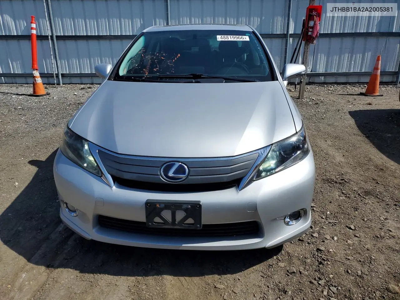 2010 Lexus Hs 250H Base VIN: JTHBB1BA2A2005381 Lot: 48819966