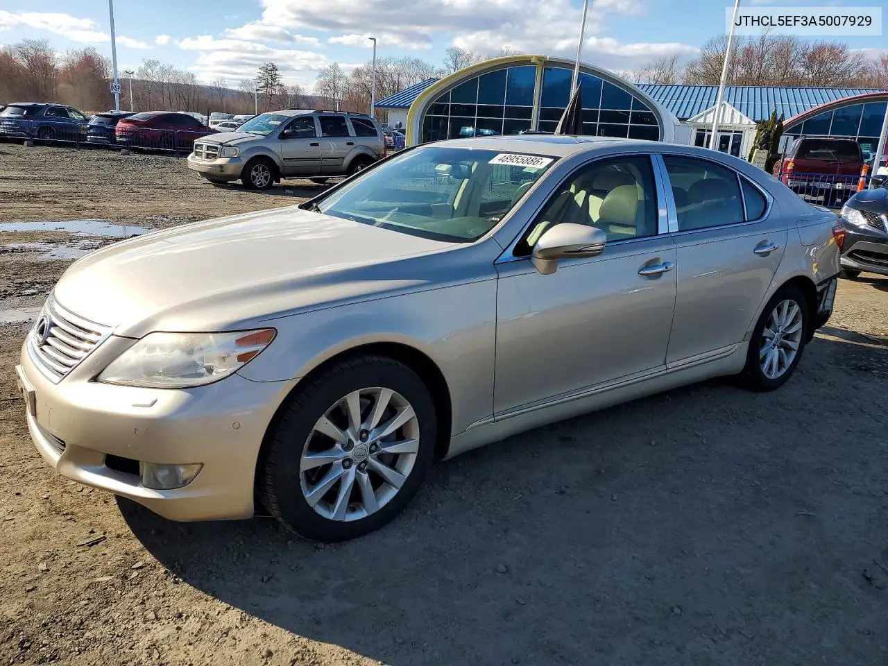 2010 Lexus Ls 460 Base VIN: JTHCL5EF3A5007929 Lot: 48955886