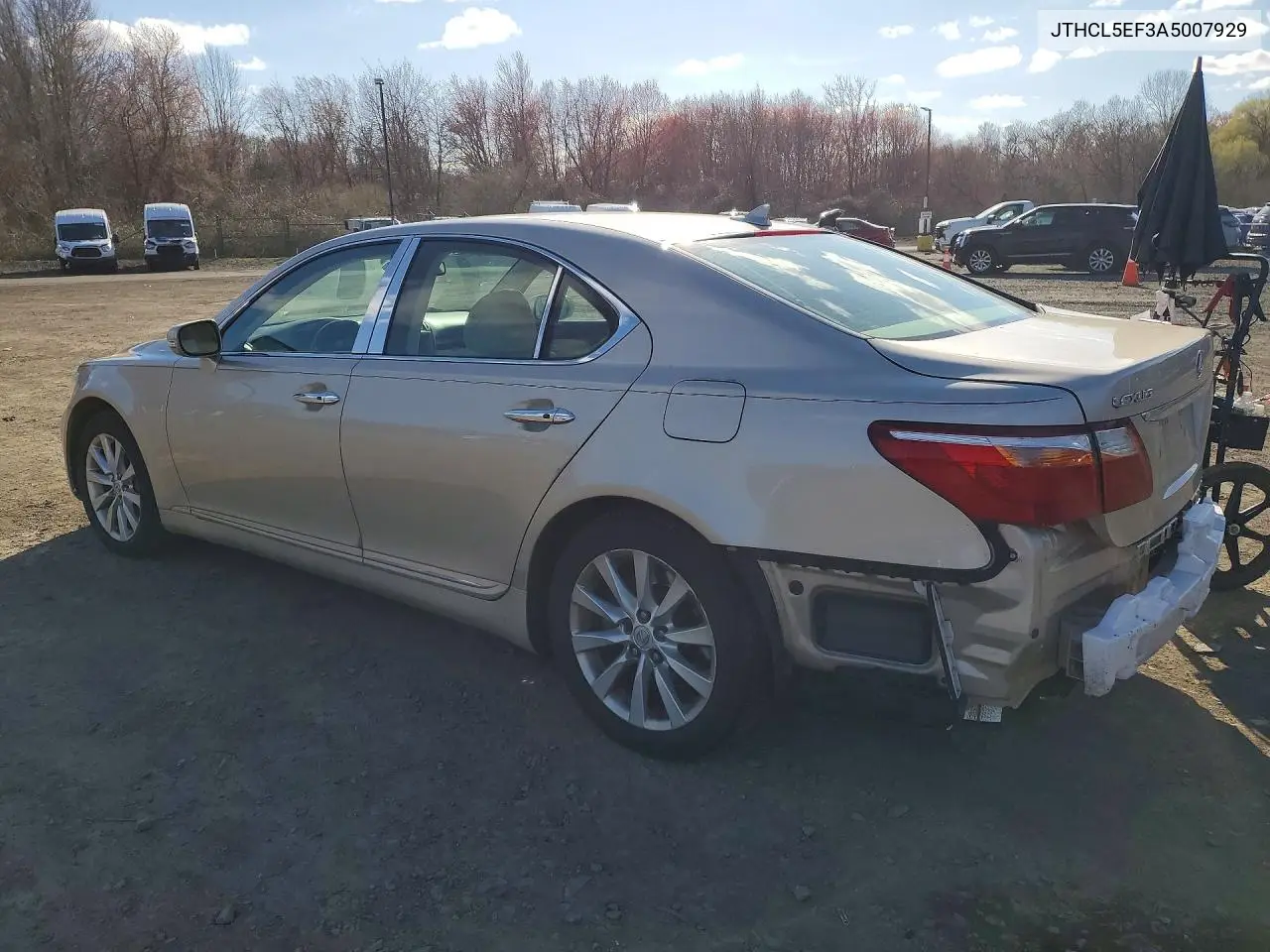 2010 Lexus Ls 460 Base VIN: JTHCL5EF3A5007929 Lot: 48955886