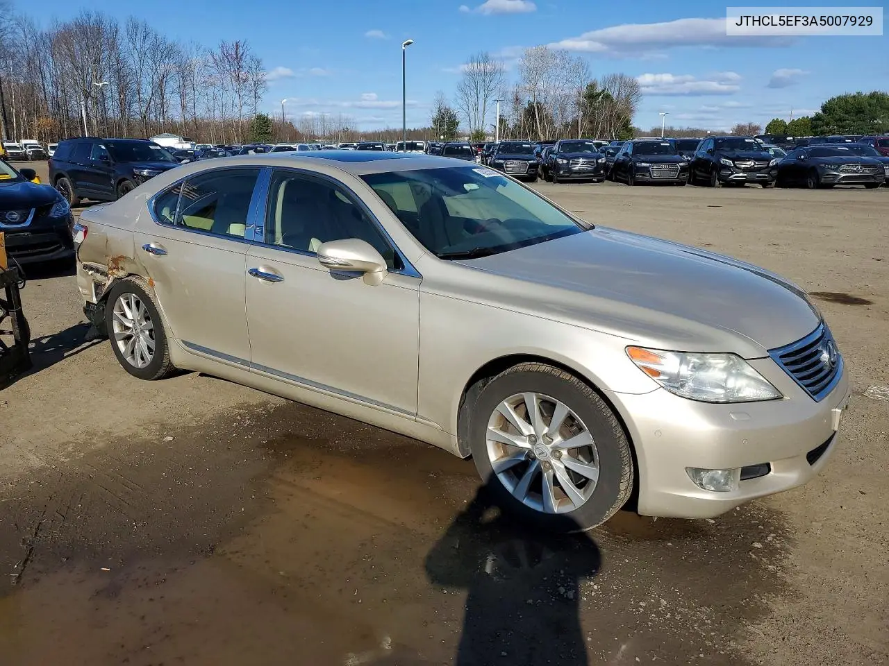 2010 Lexus Ls 460 Base VIN: JTHCL5EF3A5007929 Lot: 48955886
