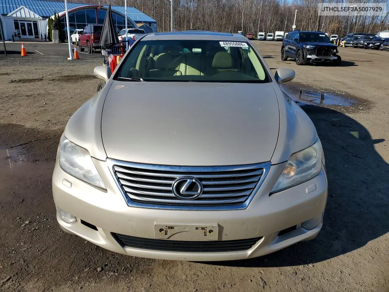 2010 Lexus Ls 460 Base VIN: JTHCL5EF3A5007929 Lot: 48955886