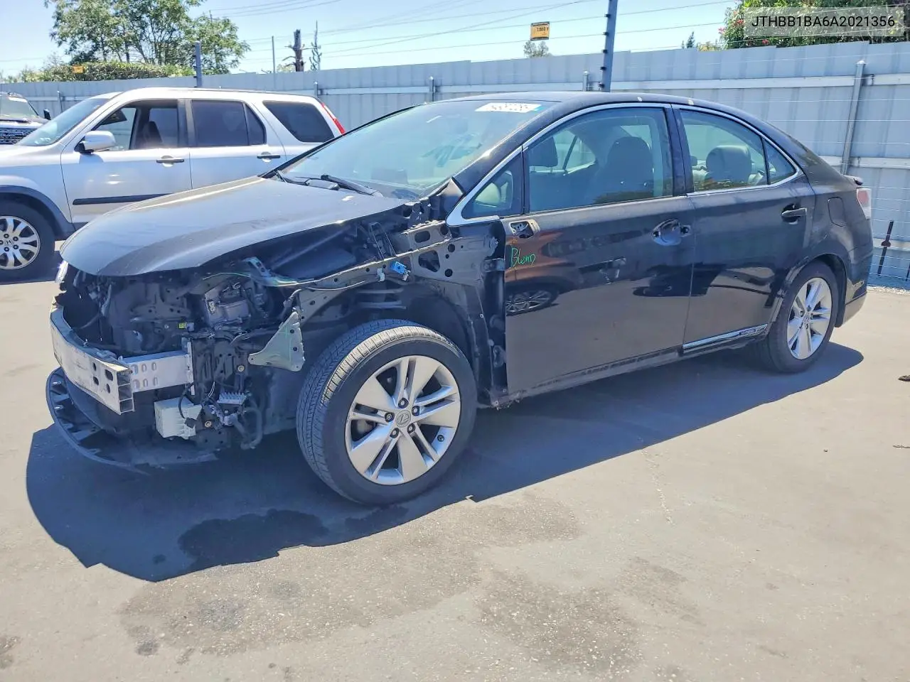 2010 Lexus Hs 250H VIN: JTHBB1BA6A2021356 Lot: 54987286