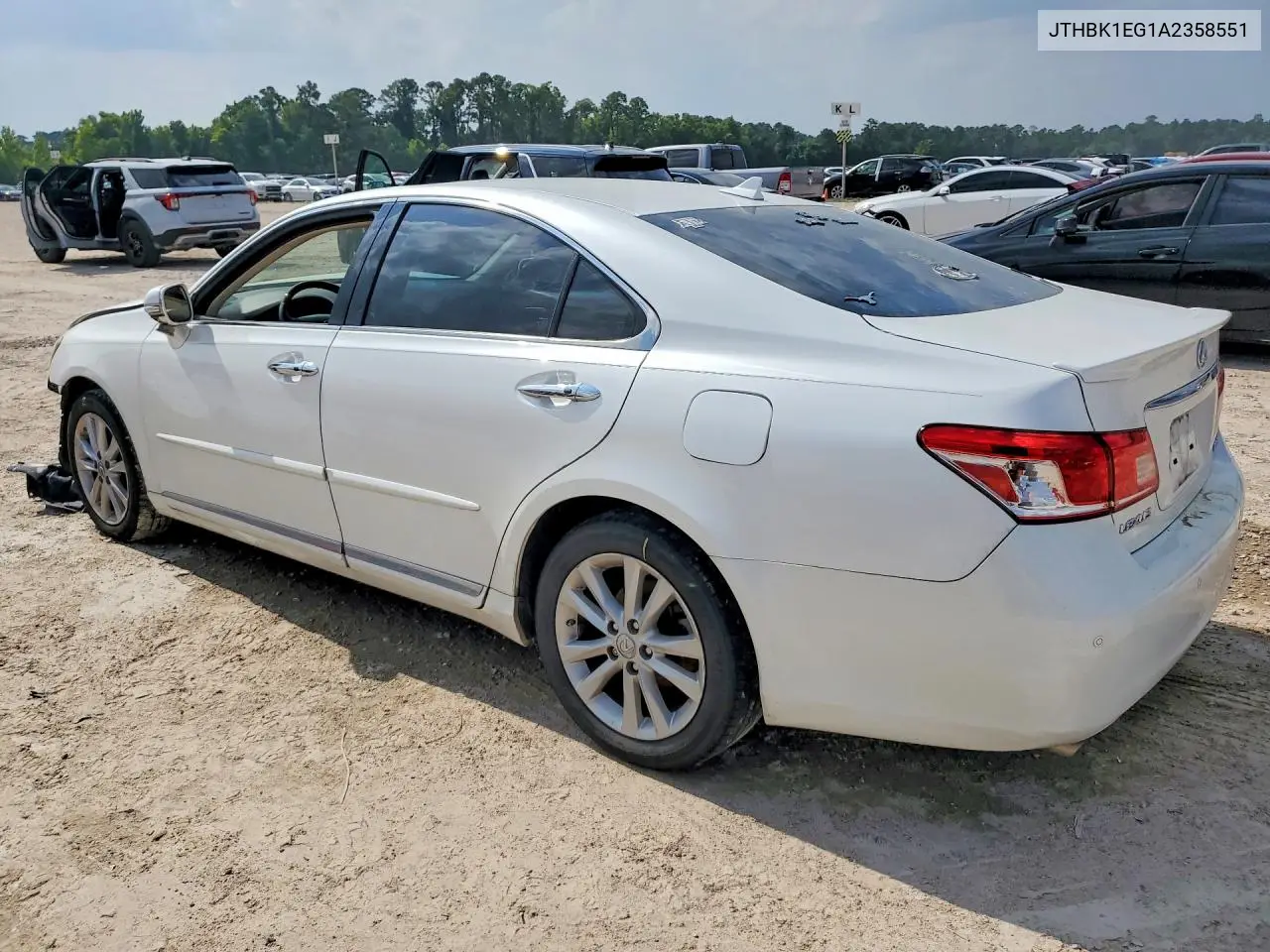 2010 Lexus Es 350 VIN: JTHBK1EG1A2358551 Lot: 57602066