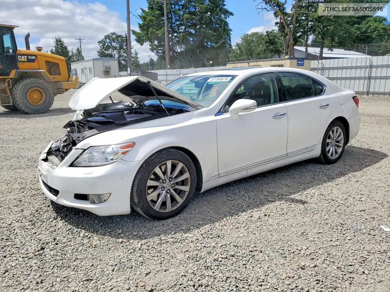 2010 Lexus Ls 460 VIN: JTHCL5EF3A5005596 Lot: 57764676