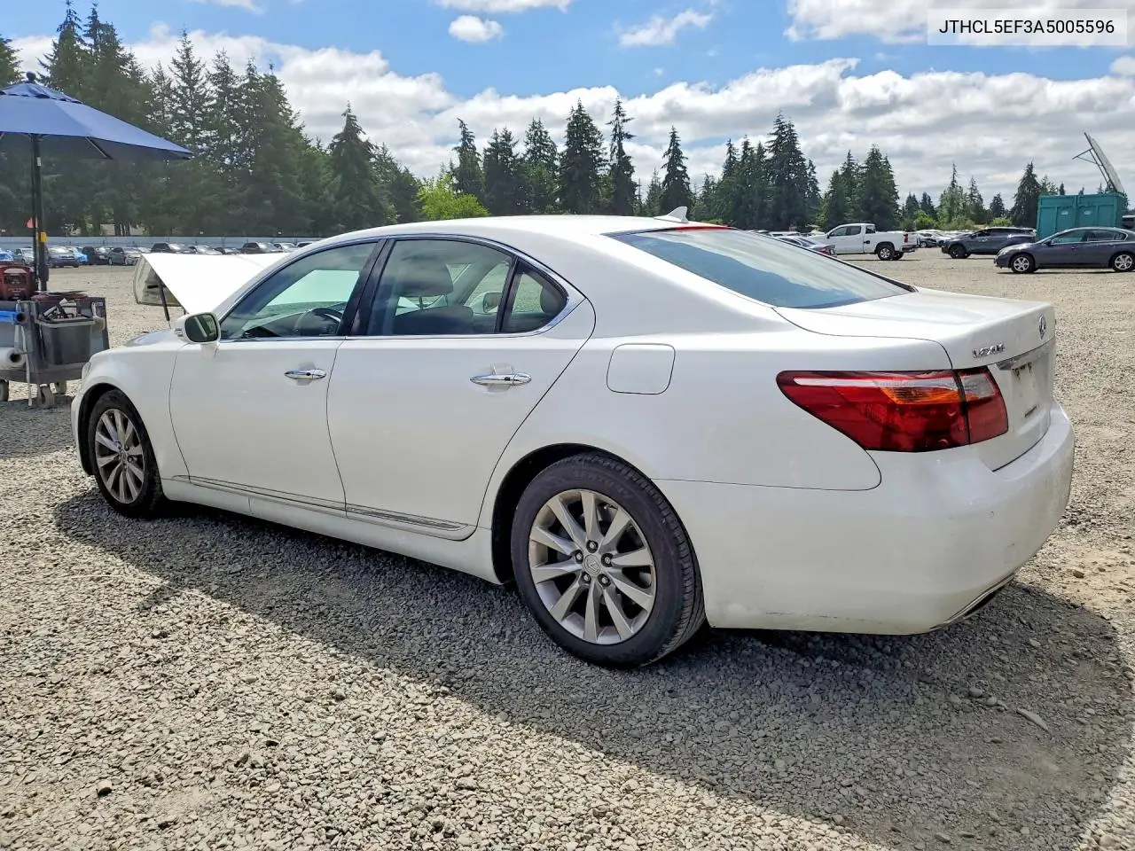 2010 Lexus Ls 460 VIN: JTHCL5EF3A5005596 Lot: 57764676