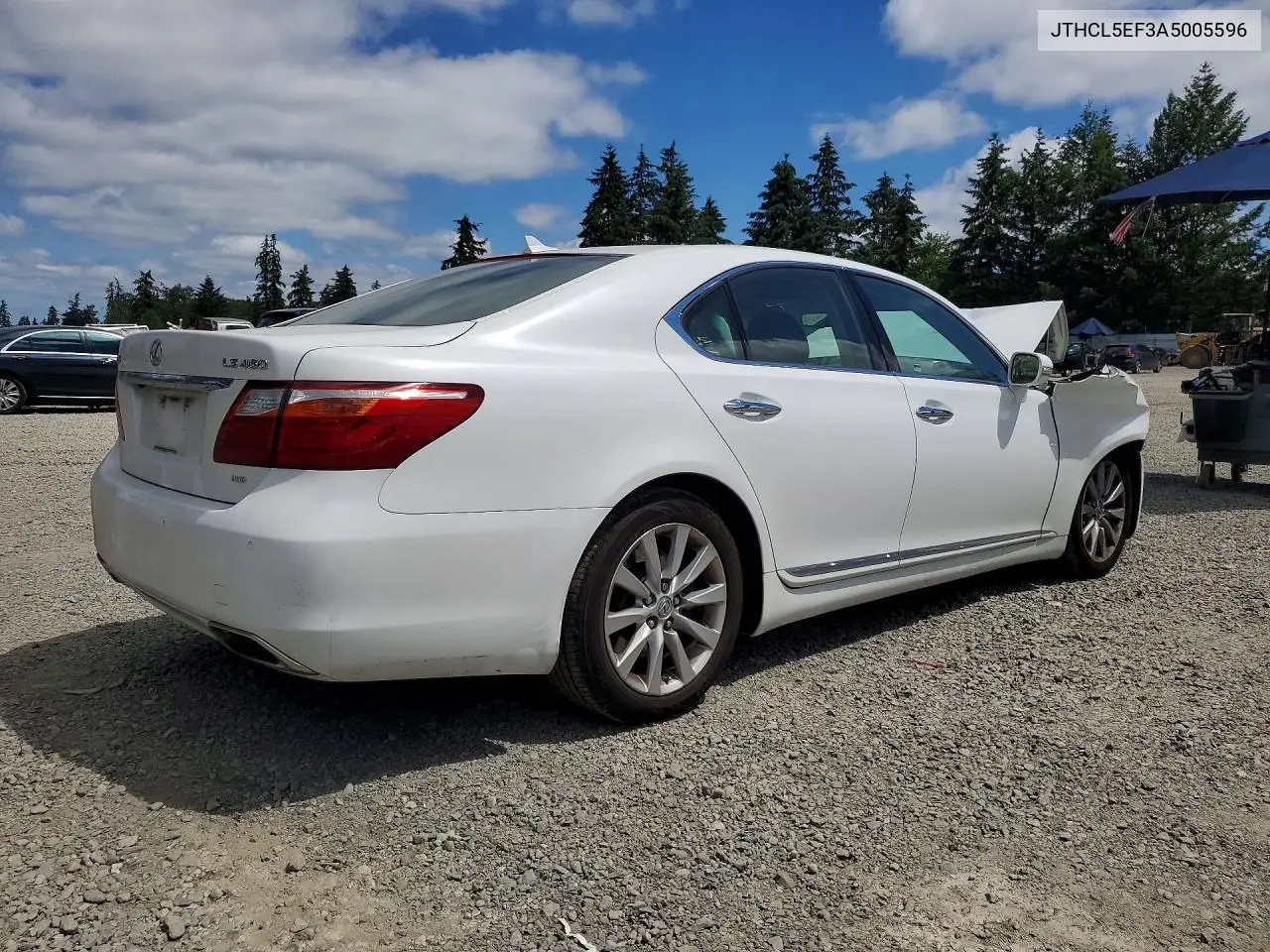 2010 Lexus Ls 460 VIN: JTHCL5EF3A5005596 Lot: 57764676