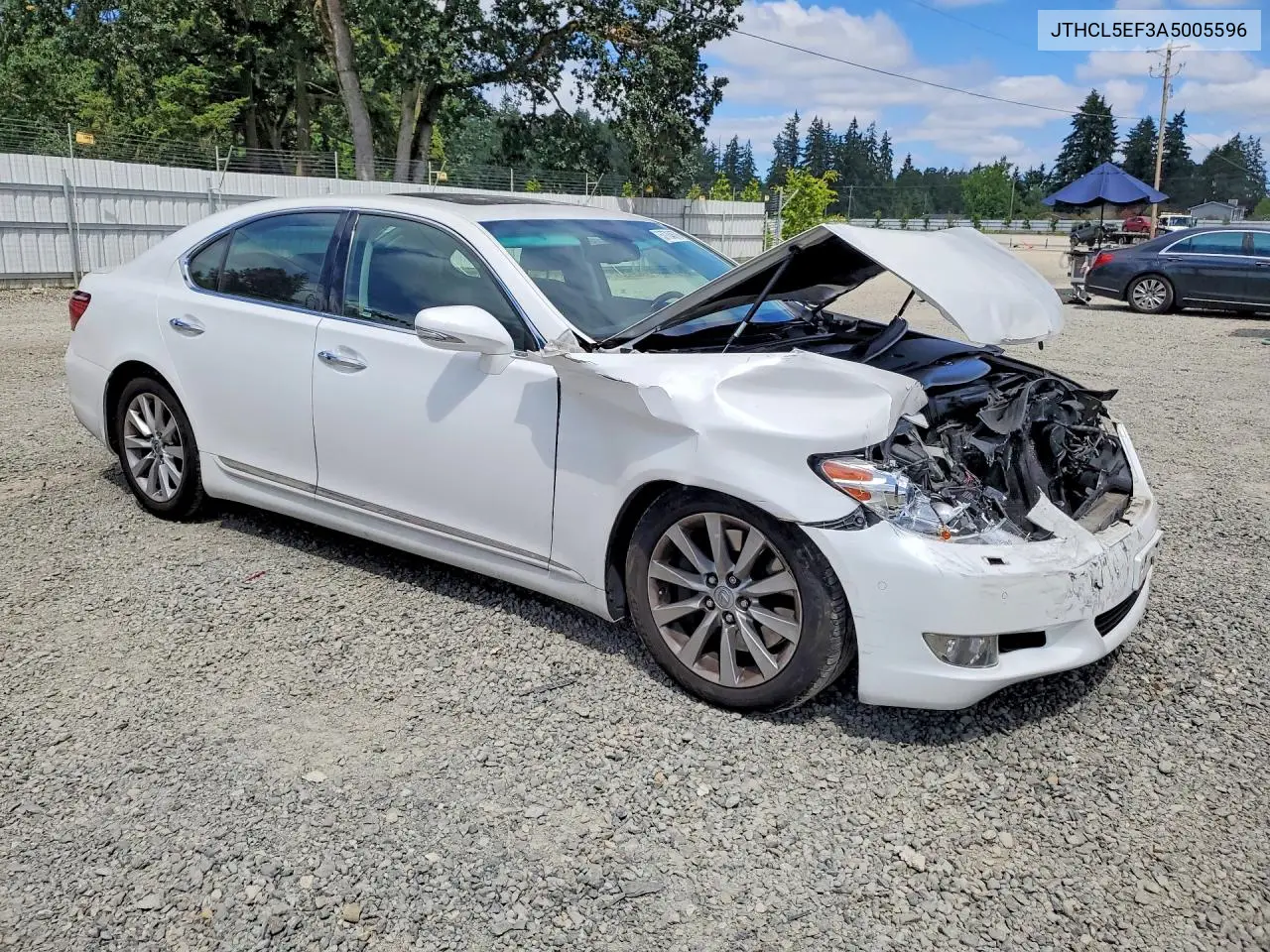 2010 Lexus Ls 460 VIN: JTHCL5EF3A5005596 Lot: 57764676