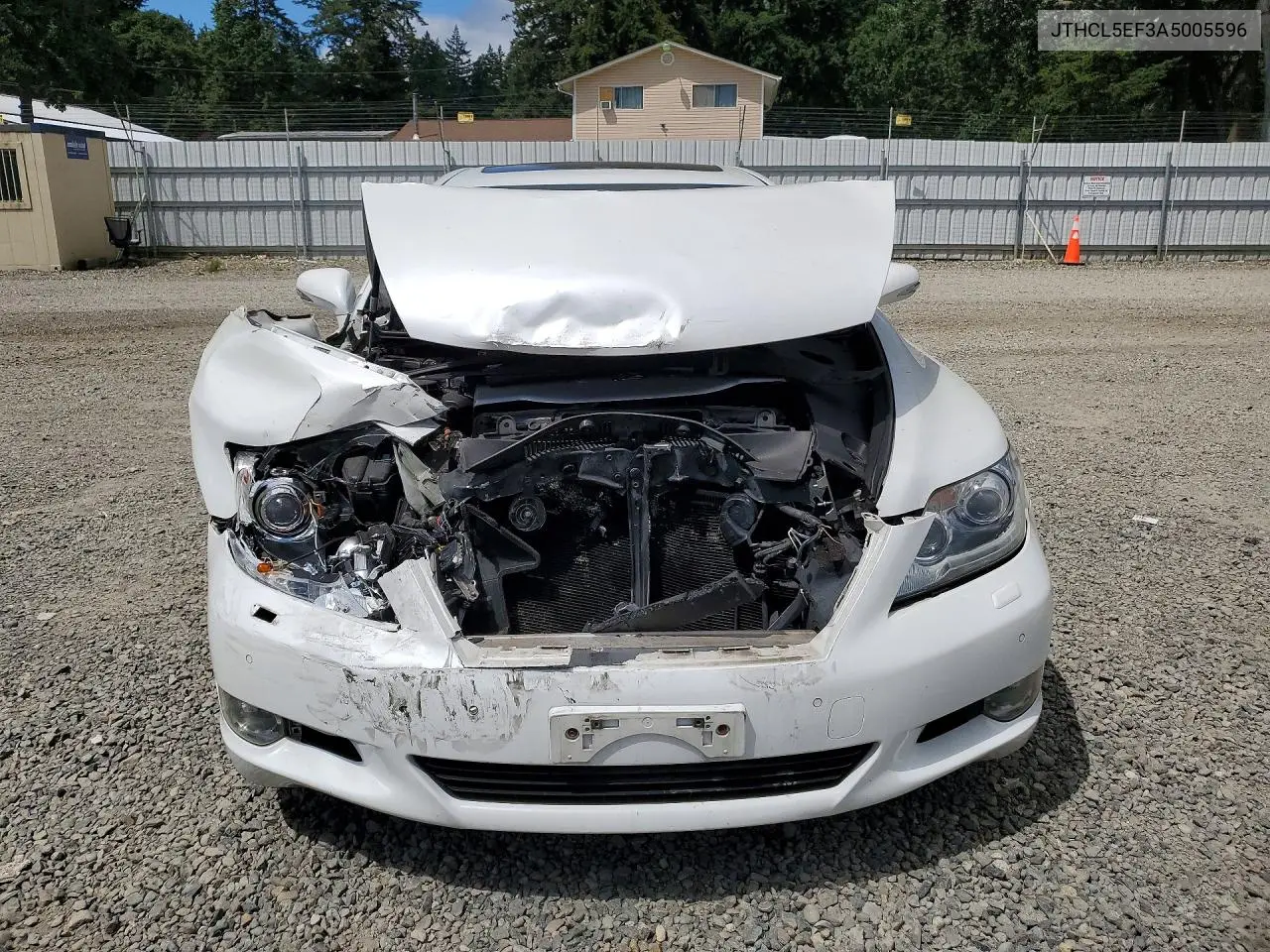 2010 Lexus Ls 460 VIN: JTHCL5EF3A5005596 Lot: 57764676