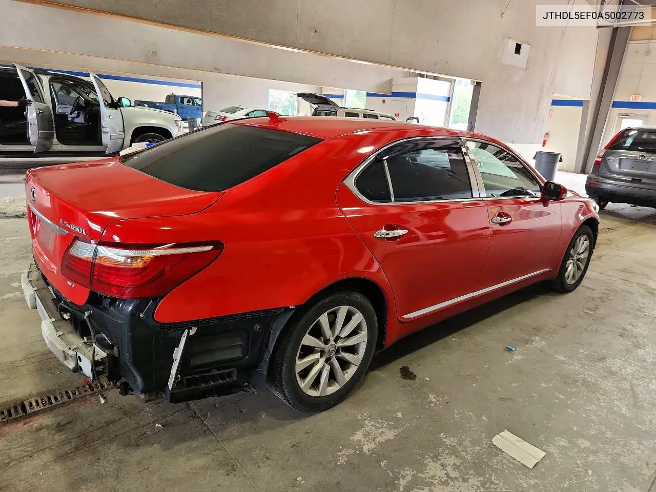 2010 Lexus Ls 460L VIN: JTHDL5EF0A5002773 Lot: 58896296