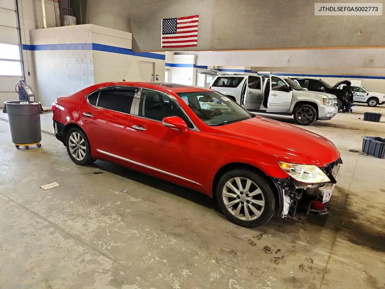 2010 Lexus Ls 460L VIN: JTHDL5EF0A5002773 Lot: 58896296