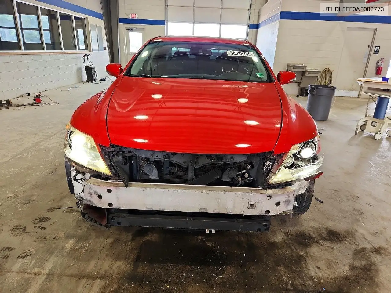 2010 Lexus Ls 460L VIN: JTHDL5EF0A5002773 Lot: 58896296