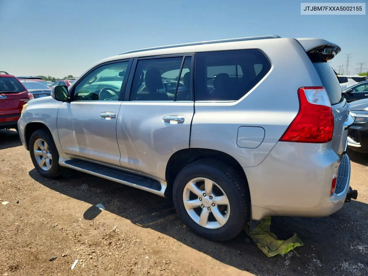 2010 Lexus Gx 460 VIN: JTJBM7FXXA5002155 Lot: 59622906