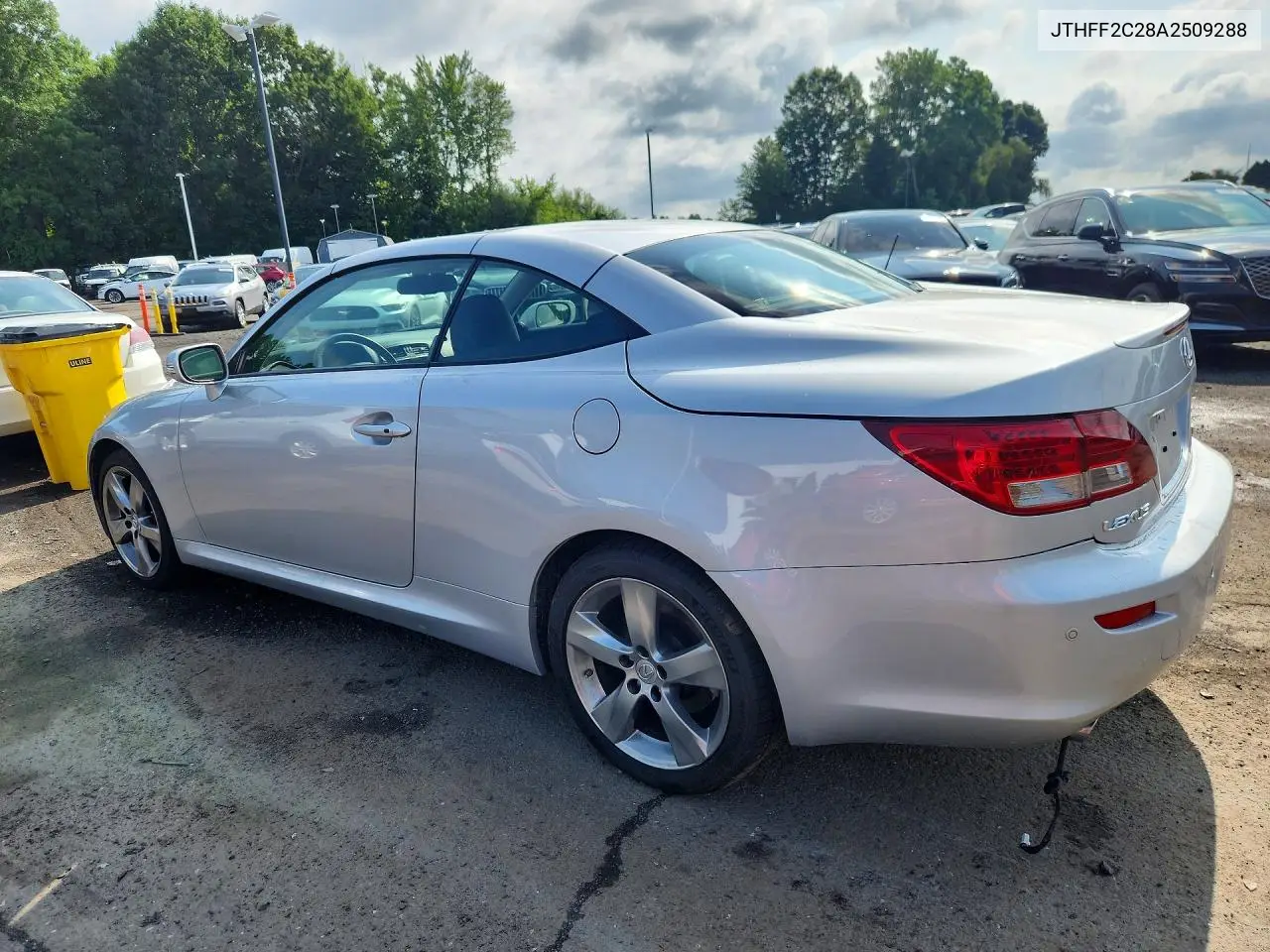 2010 Lexus Is 250C Base VIN: JTHFF2C28A2509288 Lot: 61757206
