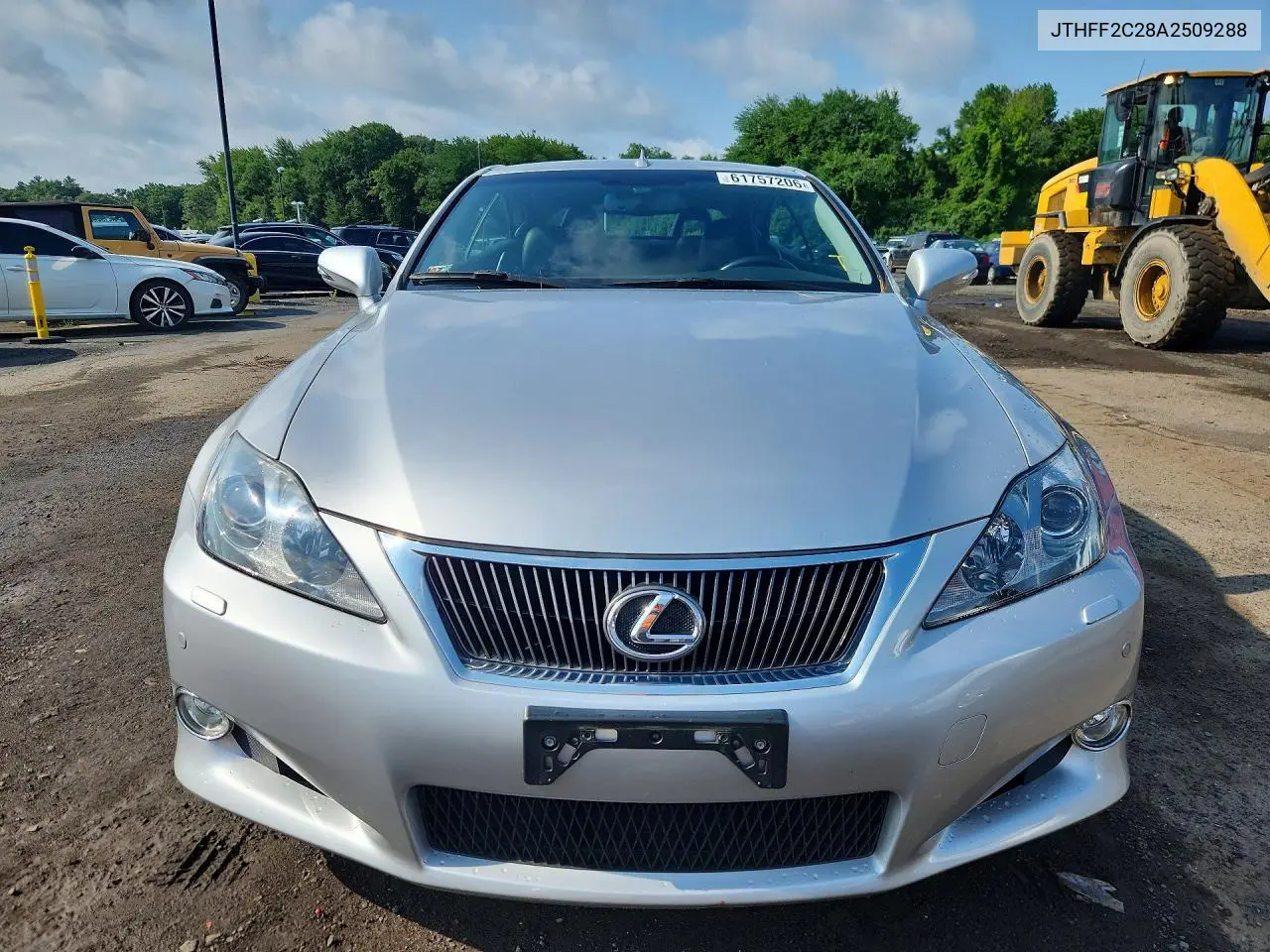 2010 Lexus Is 250C Base VIN: JTHFF2C28A2509288 Lot: 61757206