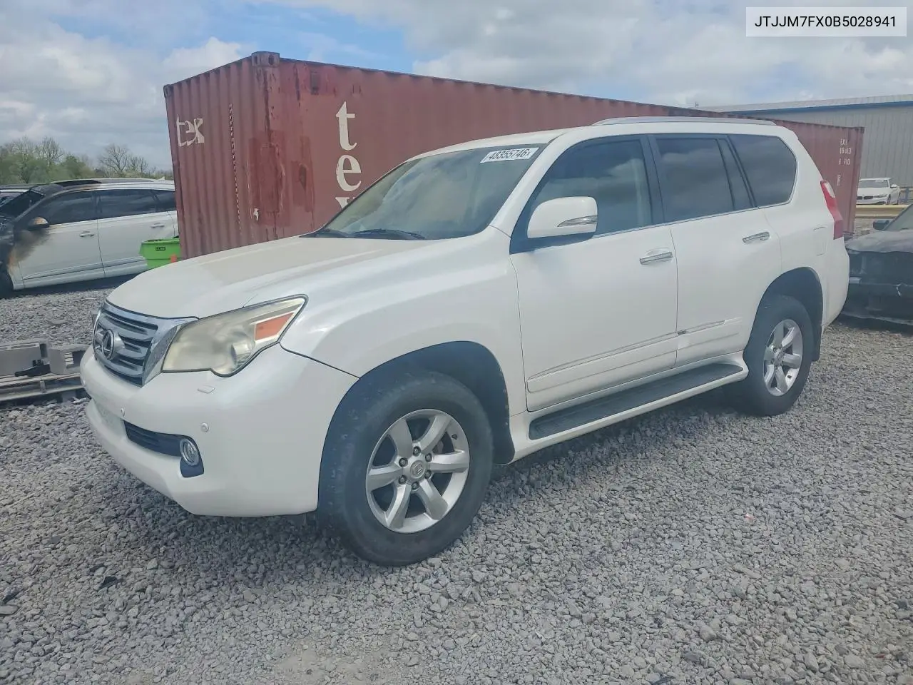 2011 Lexus Gx 460 Premium VIN: JTJJM7FX0B5028941 Lot: 48355746