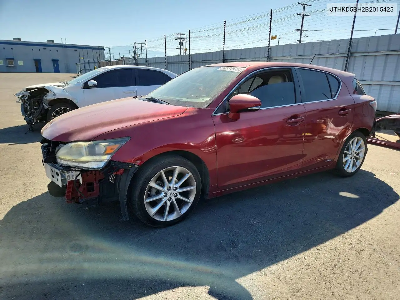2011 Lexus Ct 200 VIN: JTHKD5BH2B2015425 Lot: 54514676