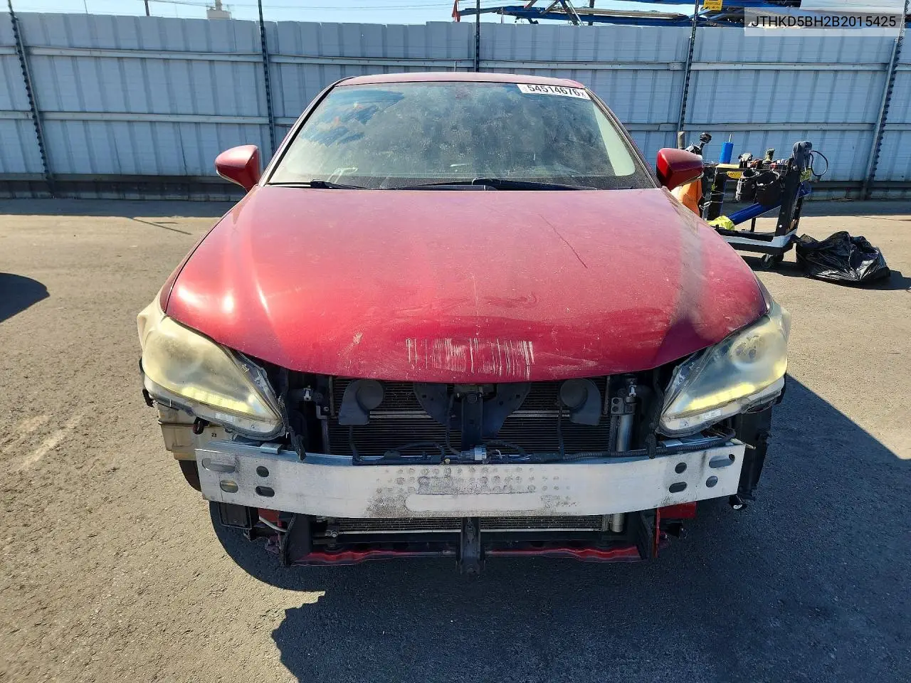 2011 Lexus Ct 200 VIN: JTHKD5BH2B2015425 Lot: 54514676