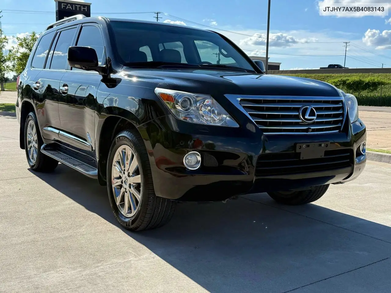 2011 Lexus Lx 570 VIN: JTJHY7AX5B4083143 Lot: 55102606