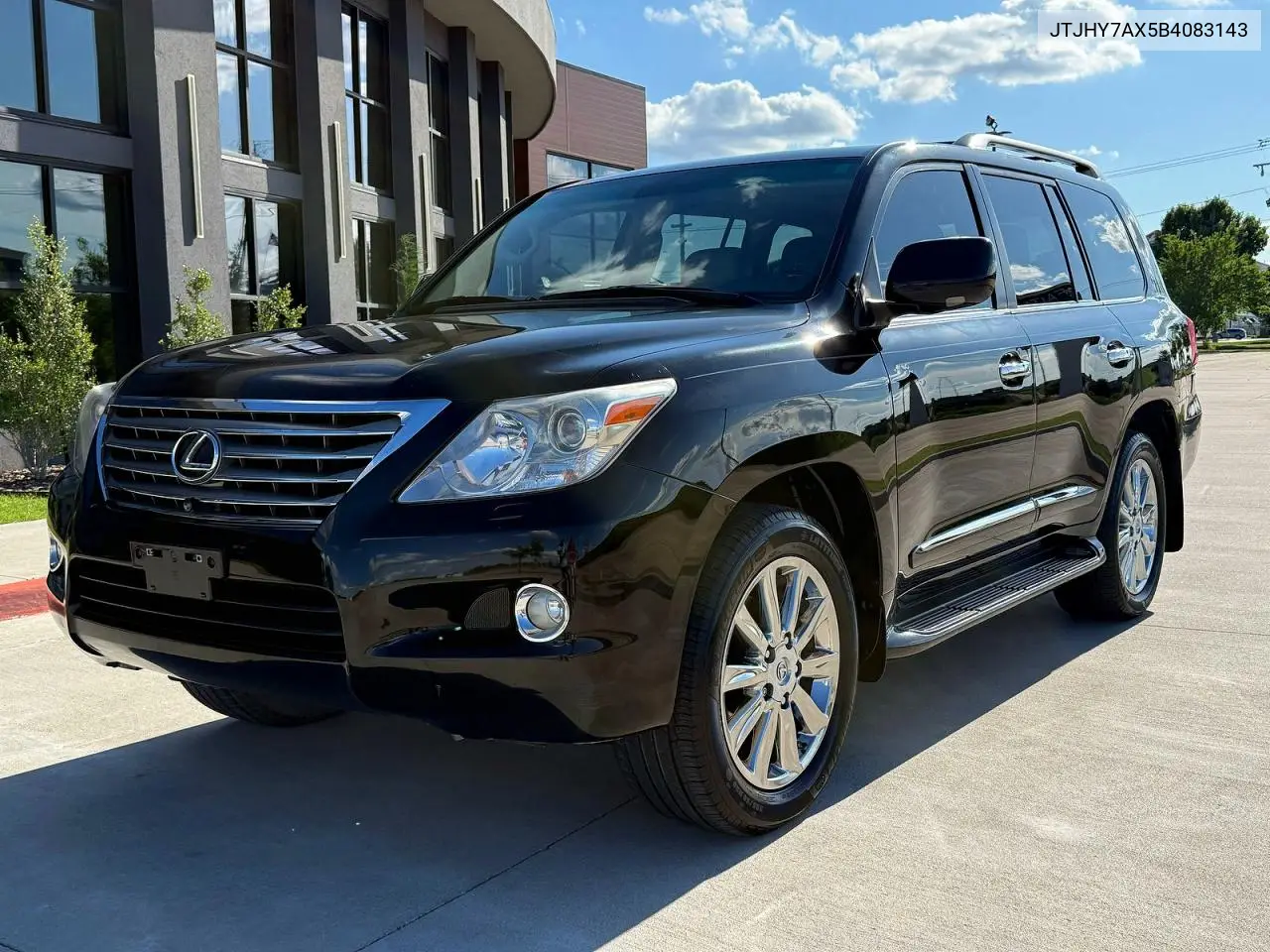 2011 Lexus Lx 570 VIN: JTJHY7AX5B4083143 Lot: 55102606