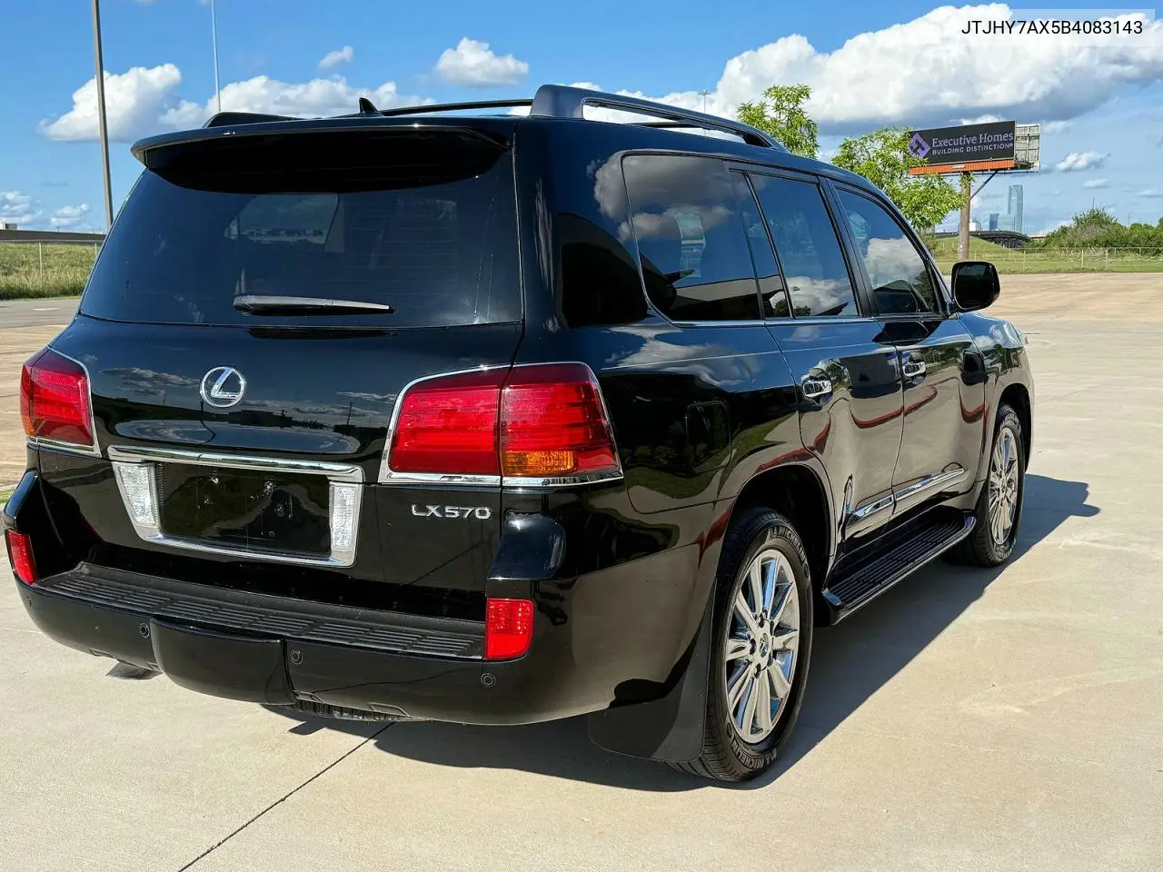 2011 Lexus Lx 570 VIN: JTJHY7AX5B4083143 Lot: 55102606