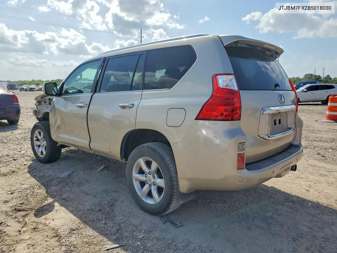 2011 Lexus Gx 460 VIN: JTJBM7FX2B5018030 Lot: 57638486
