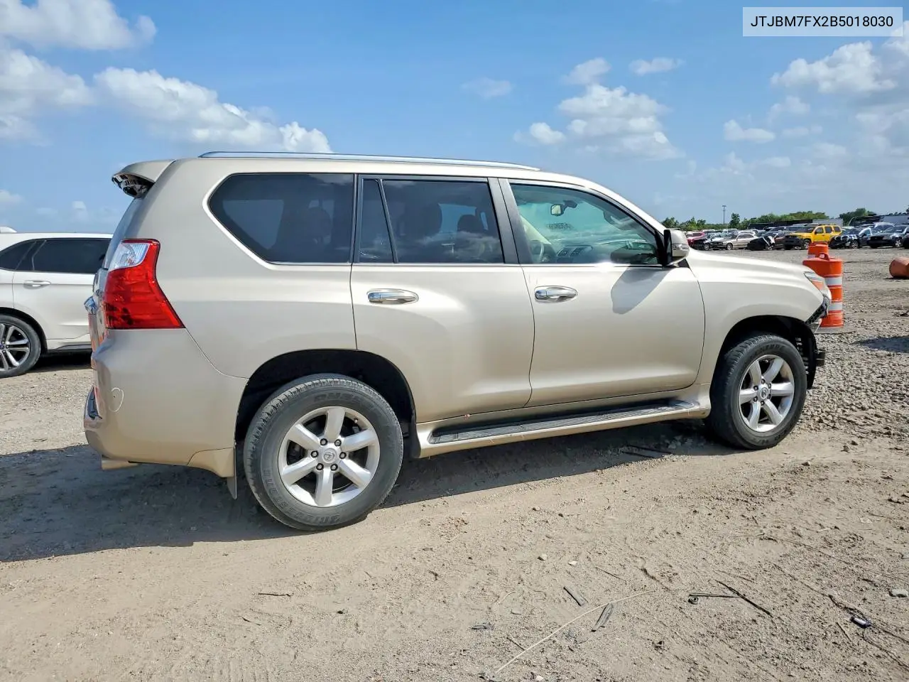 2011 Lexus Gx 460 VIN: JTJBM7FX2B5018030 Lot: 57638486