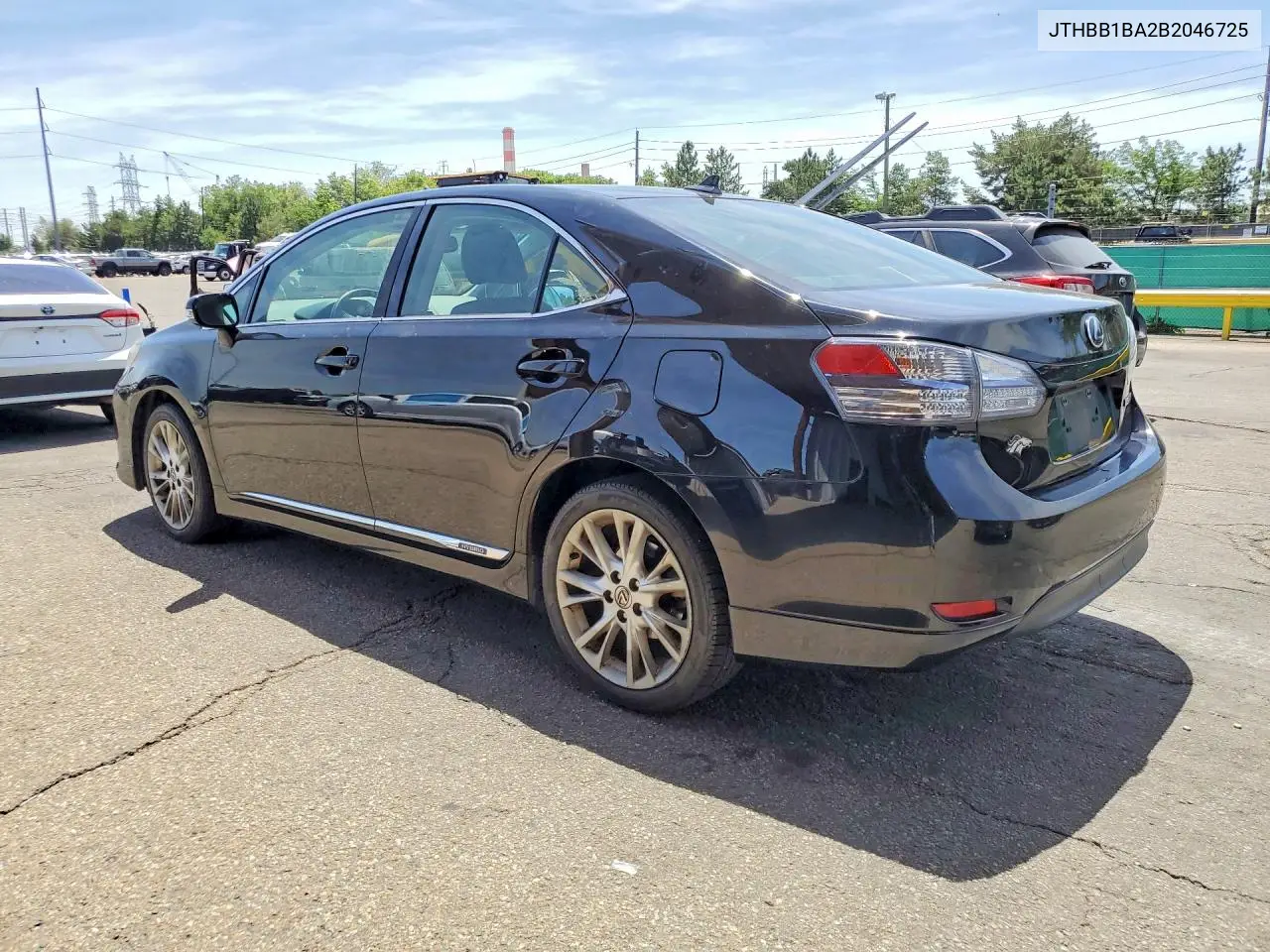 2011 Lexus Hs 250H VIN: JTHBB1BA2B2046725 Lot: 58120876