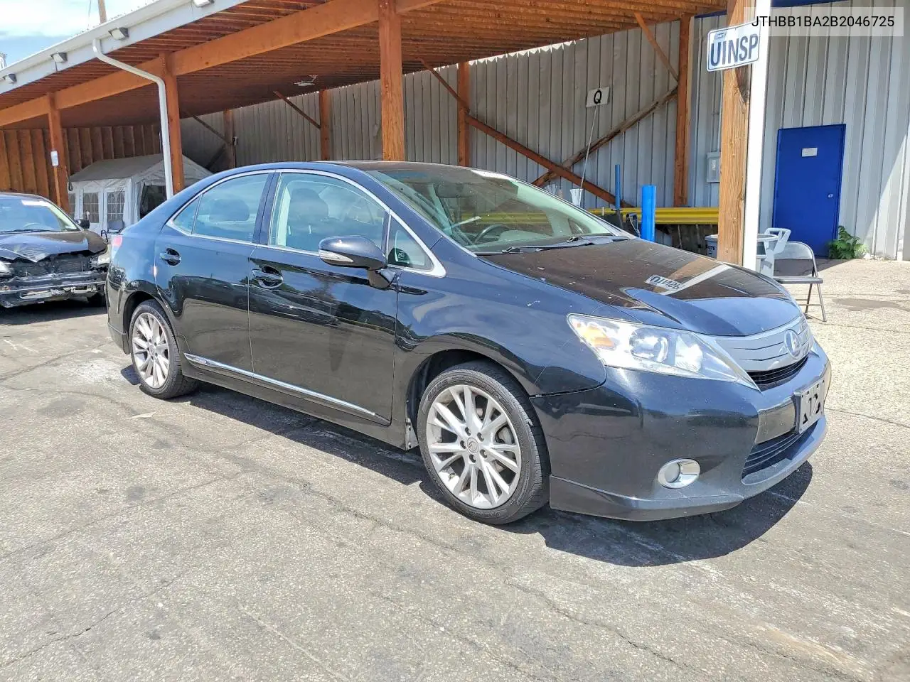 2011 Lexus Hs 250H VIN: JTHBB1BA2B2046725 Lot: 58120876