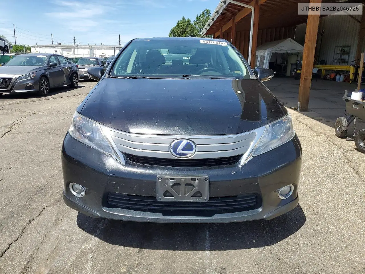 2011 Lexus Hs 250H VIN: JTHBB1BA2B2046725 Lot: 58120876