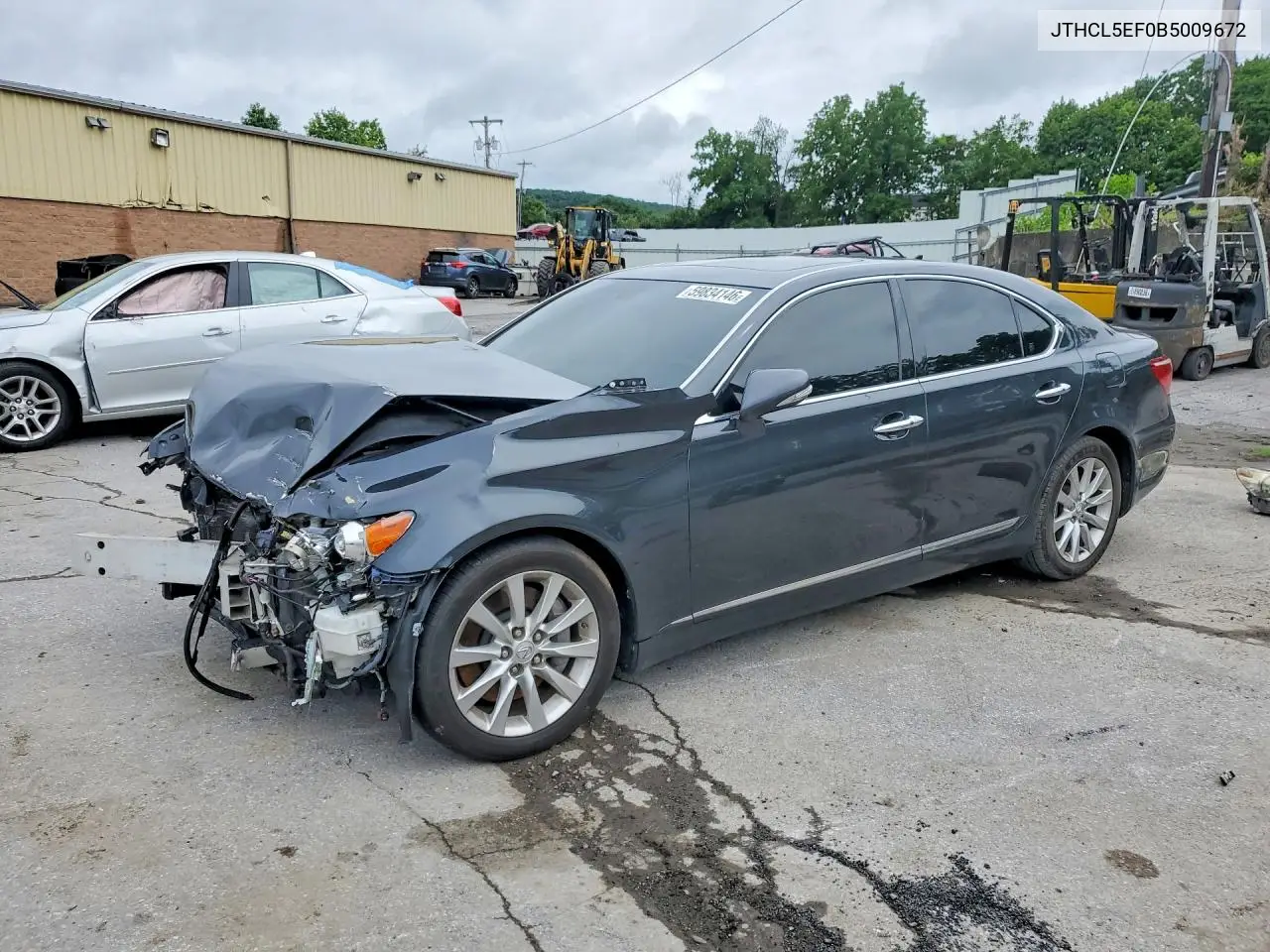 2011 Lexus Ls 460 VIN: JTHCL5EF0B5009672 Lot: 59834146