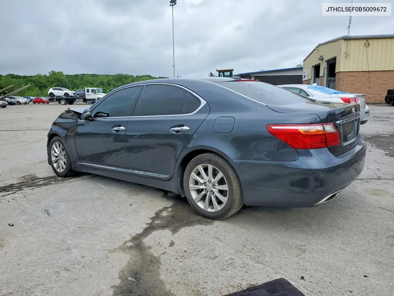 2011 Lexus Ls 460 VIN: JTHCL5EF0B5009672 Lot: 59834146